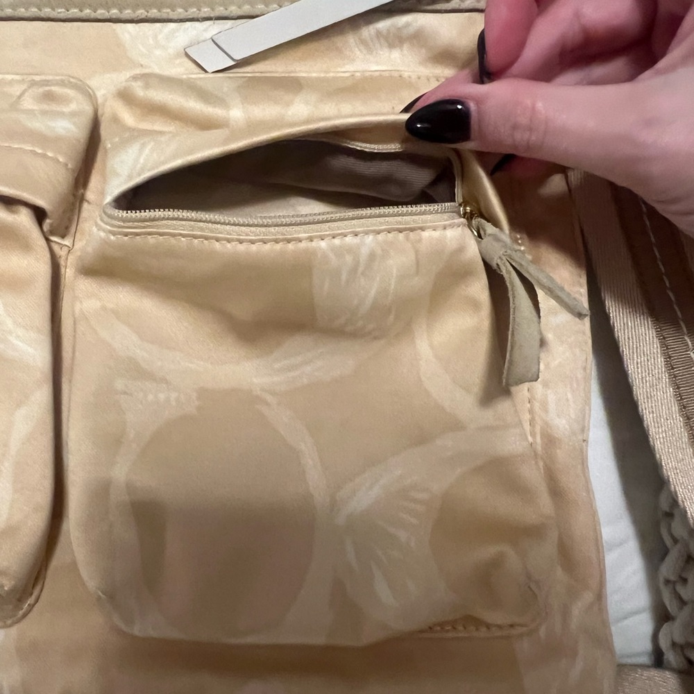 Vintage Coach jacquard canvas and leather crossbody - Picture 11 of 16